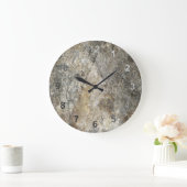 石の顔 ラージ壁時計 (ホーム)