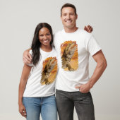 石の髭があるドラゴン(Pogona Vitticeps)、 Tシャツ (ユニセックス)