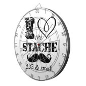 石の髭の模様 ダーツボード (正面右)