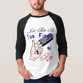 石の2本の指! Tシャツ