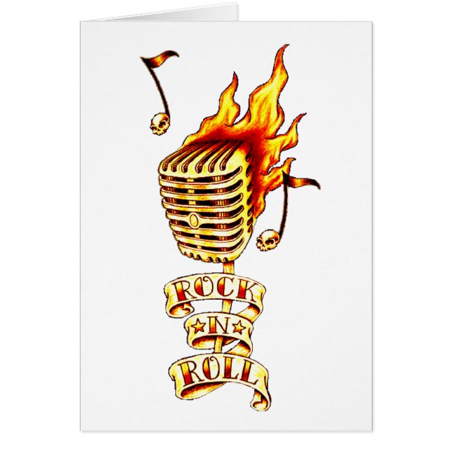 石のNロールマイクロフォン (正面)