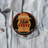 石のnロール誕生日ボタン 缶バッジ (インサイチュ)