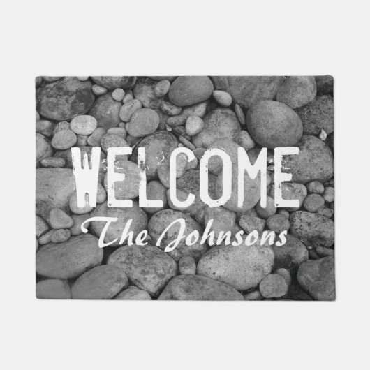 石や写真カスタム用ドアマット ドアマット (正面)