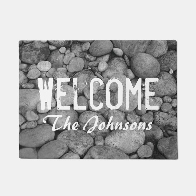 石や写真カスタム用ドアマット ドアマット (正面)