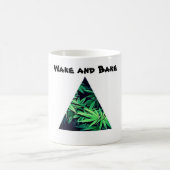 石を投げる人のマグ コーヒーマグカップ (中央)