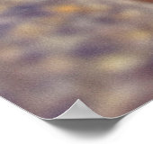 石を敷く敷石 ポスター (角)