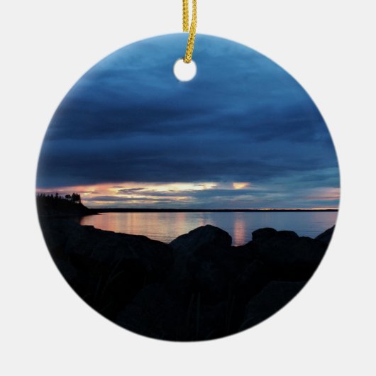 石を越えて セラミックオーナメント (正面)