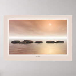 石を踏む ポスター