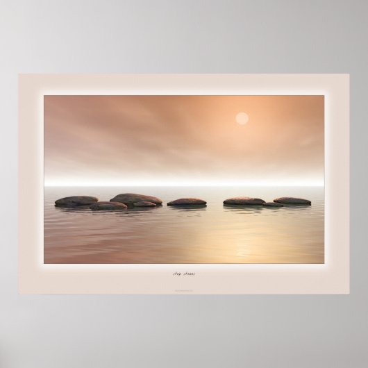 石を踏む ポスター (正面)