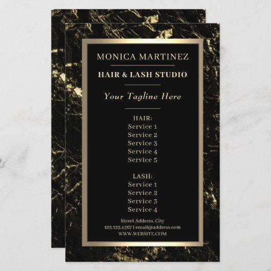 石エレガントフェイクの大理石 (正面/裏面)