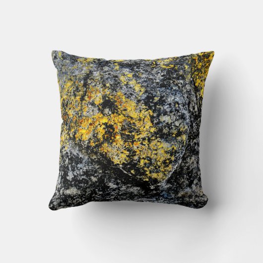 石オーガニック石 クッション (裏面)