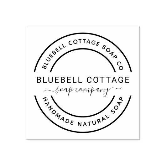 石カスタムけん会社のゴム印 ラバースタンプ (インプリント)