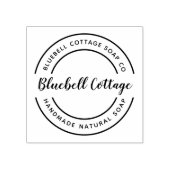 石カスタム鹸事業のゴム印 ラバースタンプ (インプリント)