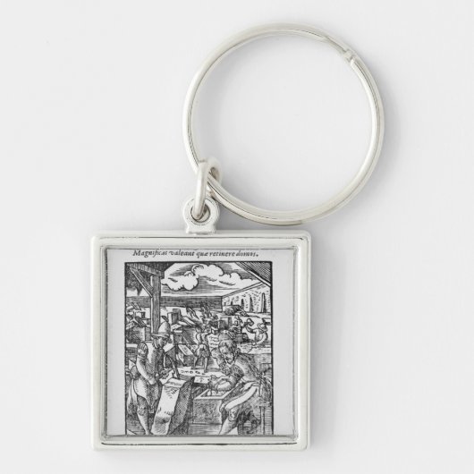 石カッター キーホルダー (正面)