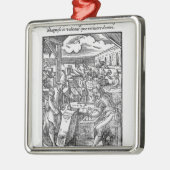 石カッター メタルオーナメント (左)