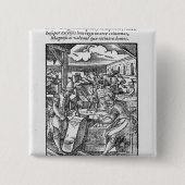 石カッター 缶バッジ (正面)