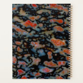 石カラフル化恐竜骨 プランナー手帳 (裏面)