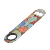 石カラフル、小石、岩と水 スピード栓抜き (正面アングル)