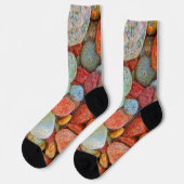 石カラフル、小石、岩 ソックス (左)