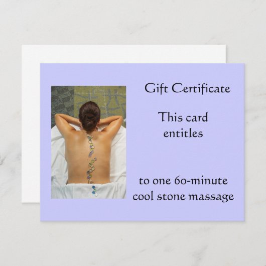 石クール贈証書 (正面/裏面)