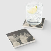 石コースターチェス ストーンコースター (横)