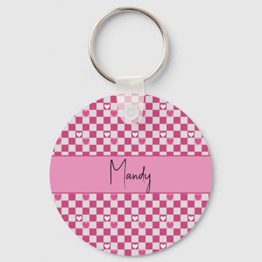 石コースター キーホルダー (正面)