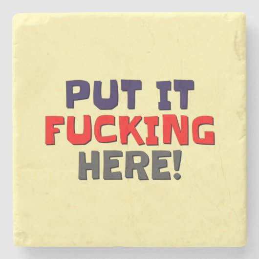 石コースター ストーンコースター (正面)