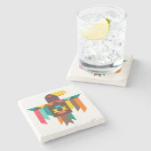 石コースター ストーンコースター (横)