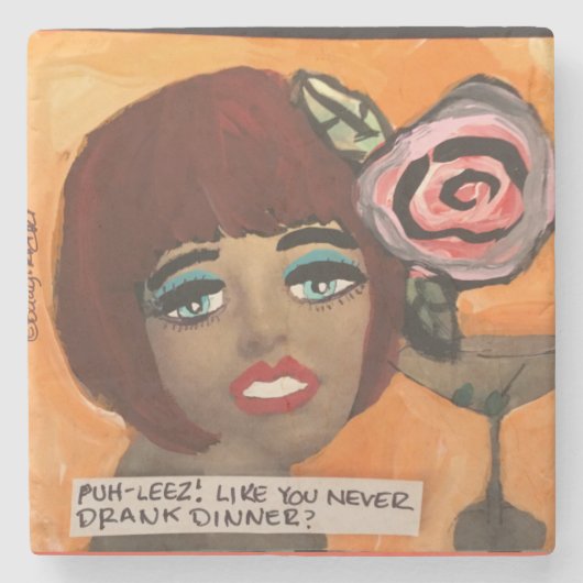 石コースター ストーンコースター (正面)