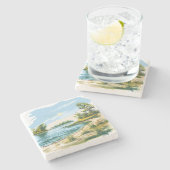 石コースター ストーンコースター (横)