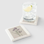 石コースター：チャールズ・レニー・マッキントッシュ： 1915 ストーンコースター (横)