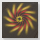 石コースター – ピンホイール ストーンコースター (正面)