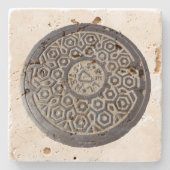 石コースター – 電話アクセスカバー ストーンコースター (正面)