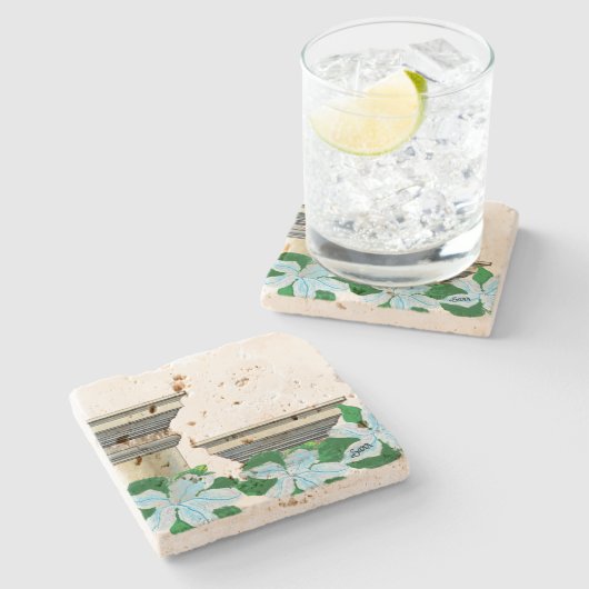 石コースター： Grecian Columns ストーンコースター (横)