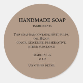 石シンプルけん小物業品製造ラベル ラウンドシール