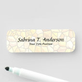 石スタイリッシュ壁スエレガントクリプトモダン 名札 (インサイチュ)