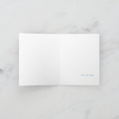 石ハートnotecard(愛は全のまわりにて) カード (内部)