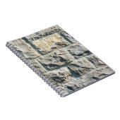 石パターン ノートブック (右側)