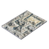 石パターン ノートブック (左側)