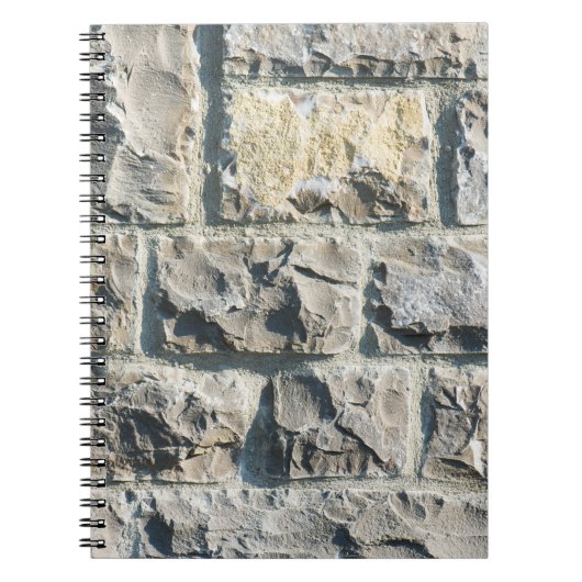 石パターン ノートブック (正面)