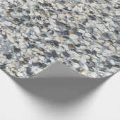 石パターン ラッピングペーパー (角)