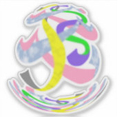 石フック1 シール (正面)