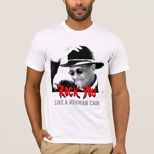 石ヘルマンカインを好みます Tシャツ (正面)