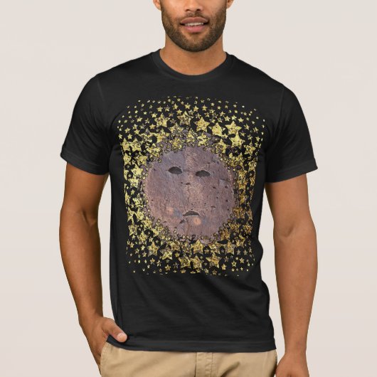 石ペトログリフのスピリット Tシャツ (正面)