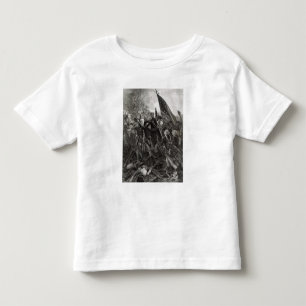 石ポイントの押しかけること、1779年7月 トドラーTシャツ