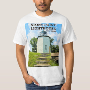 石ポイント灯台、ニューヨークのTシャツ Tシャツ