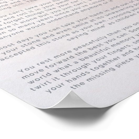 石ポスター ポスター (角)