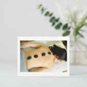 石マッサージ ポストカード (スタンド正面)