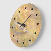 石モダンの背景 ラージ壁時計 (傾斜)