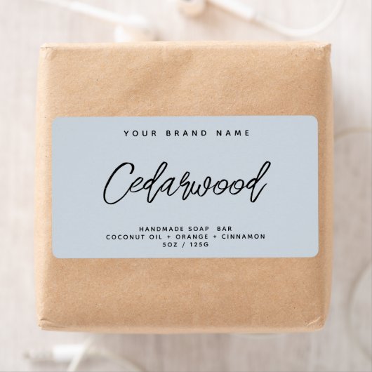 石モダン石シンプルエレガント化粧品ラベル ラベル (インサイチュ)